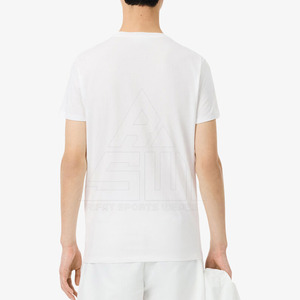 T-shirt pour homme en coton et polyester de haute qualité, écologique, à séchage rapide, style OEM, très populaire, vente en gros - Product Image 3
