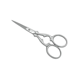 Ciseaux de manucure de qualité avec lames incurvées en acier inoxydable Ciseaux à cuticules droits longue durée pour les soins de beauté 180 - Product Image 5