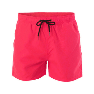 Pantalones cortos informales de nailon con cintura elástica de secado rápido para hombre, diseño de cintura media, ajuste clásico, estampado personalizado, impresión Digital OEM, liso - Product Image 4