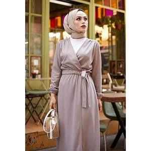 Hijab à ceinture Kimono 5587 Vison - Product Image 2