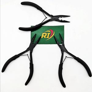 Pince à extensions de cheveux professionnelle en acier inoxydable écologique Revamp International à 2 trous, outils de haute qualité pour extensions de cheveux - Product Image 2