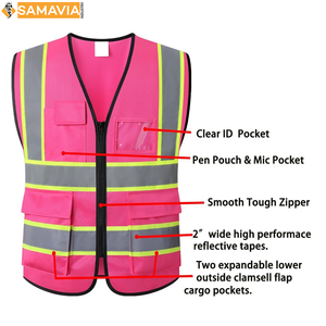 Men's Heavy Duty Construction Maintenance <b>Vest</b> 5 Dimensional Pockets Double Breasted Summer Workwear RTS | <b>Utility</b> <b>Vest</b> for Work - Product Image 3