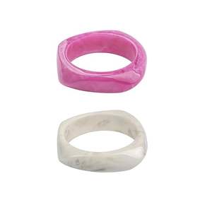 Resin <b>bangle</b> For Woman <b>Charm</b> Resin <b>Bangle</b> Bracelet Jewelry Handmade Fashion jewelry By TAQI CRAFTS - Product Image 2