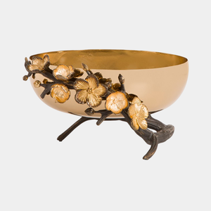 Bol de service alimentaire décoratif au design de luxe Bol de service alimentaire en métal de première qualité pour les mariages et les fêtes - Product Image 5