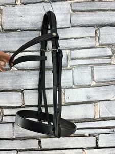 Brides de cheval Meilleure nouvelle bride anatomique Bride anatomique en cuir de cheval - Product Image 6