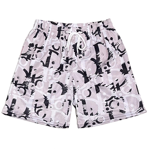Men's <b>5</b> <b>Inch</b> <b>Inseam</b> Mesh <b>Shorts</b> Custom Acid Wash Breathable Pocket High Street Style Summer Beach <b>Short</b> Breathable Sweatpants - Product Image 4