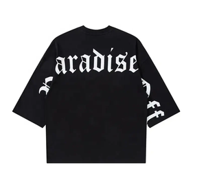 T-shirt personnalisé en coton de haute qualité pour hommes T-shirt surdimensionné vierge avec impression de vêtements décontractés unisexes t-shirts personnalisés - Product Image 4