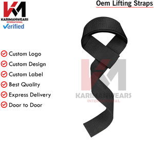 Correas de Levantamiento para Hombres y Mujeres, Correas de Muñeca de 18 Pulgadas para Levantamiento de Pesas, Almohadilla de Muñeca de 4 mm, Soporte para Levantamiento de Pesas, Correas para Peso Muerto y Dominadas - Product Image 3