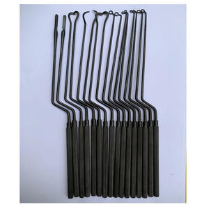 Hosanna Surgical HS-120126-12 Curettes neurochirurgicales hypophyées à bout arrondi, lot de 20, instruments chirurgicaux manuels, certifiés CE, réutilisables - Product Image 1