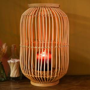 Cheapest Price <b>Rattan</b> <b>Lantern</b> Home Decoration New Trend Woven <b>Rattan</b> Candle Holder Made in Vietnam - Product Image 4