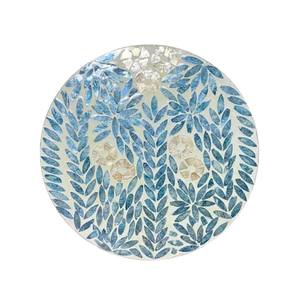 Mantel Individual con incrustaciones de nácar, venta al por mayor, manteles individuales redondos de lujo con cargador de carcasa de Capiz para mesa de comedor hechos en Vietnam - Product Image 5