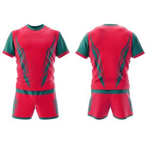 Fabricación de fábrica Diseño único Uniforme de rugby Logotipo personalizado Impreso Uniforme de rugby de secado rápido - Product Image 4