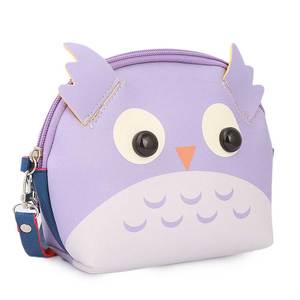 กระเป๋าสะพายไหล่เด็กผู้หญิง (NS08-37) - สีม่วง - Product Image 1