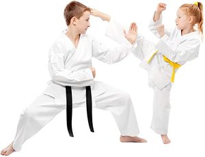 Alta calidad niños artes marciales Karate uniforme personalizado tradicional kata Kimono con función de estiramiento al por mayor - Product Image 3