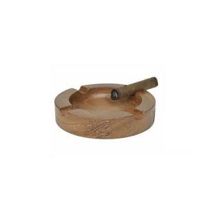 Cendrier élégant en bois de manguier fait à la main de style classique Forme personnalisable Tendance Design personnalisé - Product Image 4