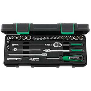 ชุดประแจบล็อกสี่เหลี่ยม Stahlwille ขนาด 1/4 นิ้ว 33 ชิ้น - Product Image 1