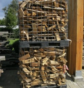 Hardwood Firewood <b>Logs</b> Stack Rack Outdoor Storage <b>Holder</b> for Woodpile Organization. - Product Image 3