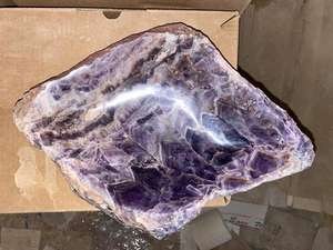 Géodes de Feng Shui en Quartz Calcaïdonie, Cristal Coloré, Imprimées UV, Décoration d'Intérieur, Technique Peinte, 15cm, Design Art Déco pour - Product Image 2