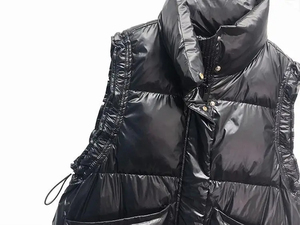 <b>Women</b> Lightweight Down <b>Vest</b> | Short Sleeveless <b>White</b> Duck Feather Puffer Waistcoat <b>Vest</b> <b>Women</b> Warm Outdoor Jacket Breathable - Product Image 5