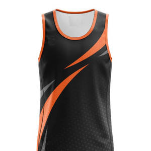 Camisa personalizada OEM para hombre, pantalones cortos, conjuntos de uniformes de pista y campo, 100% de poliéster, secado rápido, contraste de colores, ropa para correr y trotar - Product Image 4