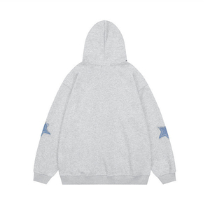 Unisex Custom Puff Printed <b>Patch</b> Hoodie High Quality 100% Cotton Fleece Casual Wear Comfortable Oversized Sizes XS 6XL Wholesale - Product Image 3