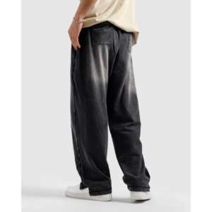 กางเกงจ็อกเกอร์ผ้าฝ้ายแท้ 100% จีบระบายแบบดิบ ซักแล้ว ทรงลำลอง เอวสูง ไซส์ XL สีสันสดใส มีซิป ทรงตรง - Product Image 6