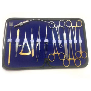 Juego de blefaroplastia 2024, instrumentos de cirugía de párpados, operación de cirugía, juego de instrumentos quirúrgicos, pinzas de alta calidad - Product Image 4