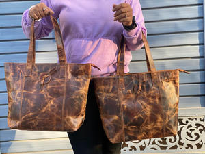 Patrón occidental Crunch Bolso de mano de cuero Bolso de compras con estilo Bolso de mujer Bolso multiusos - Product Image 5