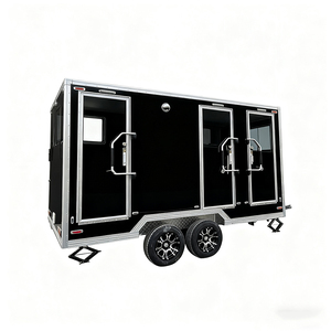고급 휴대용 모바일 화장실 화장실 트레일러 화장실 샤워 편리하고 우아한 모바일 화장실 - Product Image 1