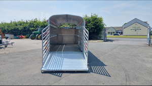 Used DUMP <b>TRAILER</b> Livestock Cargo & Utility <b>Trailers</b> with 200kg Payload and 5.2m*3.5m*2m Size for Cattle or Sheep - Product Image 1