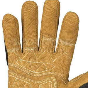Gants de rappel en cuir de qualité supérieure avec sangle de poignet réglable Gants de rappel de protection pour les activités de plein air extrêmes - Product Image 2
