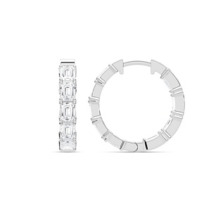 Pendientes de Oro Sólido de 14k con Diamantes Cultivados en Laboratorio de 0.5 Ct, Corte Ef/vs, Diseño de Espiral Filigrana, Regalo para Esposa, Madre, Novia - Product Image 3
