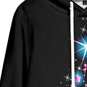 Sweat à capuche unisexe de Noël 100% coton éponge entièrement imprimé numériquement tricoté doublé anti-plis avec logo personnalisé chaud pour l'hiver - Product Image 6