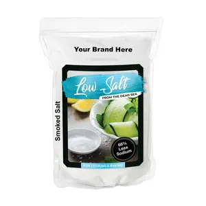 Private Label Custom Formulations Extra Fine Smoked Salt Special Blend Significantly Reduced Sodium for Health Made in USA