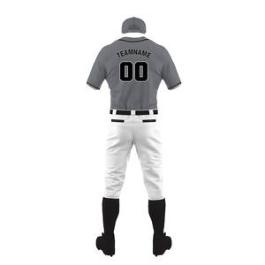 Uniformes de Béisbol Personalizados de Alta Calidad en Oferta, Conjuntos de Uniformes de Béisbol de Secado Rápido al por Mayor, Trajes de Béisbol Sublimados - Product Image 3