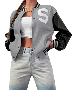 Custom Embroidered <b>Camouflage</b> Bomber Jacket Unisex Spring Canvas Stand Collar Front Logo Windproof Waterproof Wholesale - Product Image 1