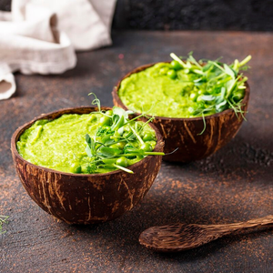 ชามเปลือกมะพร้าวธรรมชาติขายดี ขัดเงาอย่างดี สไตล์ชนบท เป็นมิตรกับสิ่งแวดล้อม ขายส่ง พร้อมช้อนสลักโลโก้ - Product Image 3