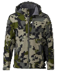 Veste de chasse tout-terrain avec un design camouflage coupe-vent et imperméable pour une protection ultime dans les conditions extérieures - Product Image 1