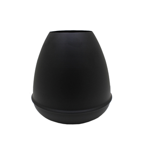 Florero de Metal de alta calidad con acabado negro para el hogar, sala de estar, jarrones de Metal decorativos de mesa hechos a mano a granel - Product Image 4