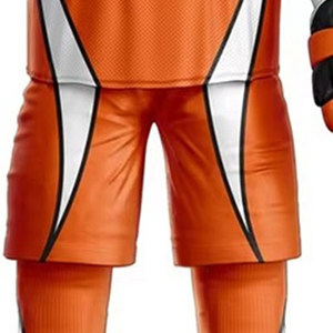 Nuevo Uniforme de Hockey sobre Hielo Personalizado con Logotipo de Equipo, Impermeable, de Secado Rápido, Transpirable, 100% Poliéster, Precio al por Mayor - Product Image 6