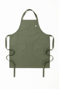 Delantal de Cocina de Lona Impermeable de Alta Calidad con Diseño Novedoso y Personalizado, Delantal de Trabajo con Tirantes Cruzados para Barman - Product Image 5