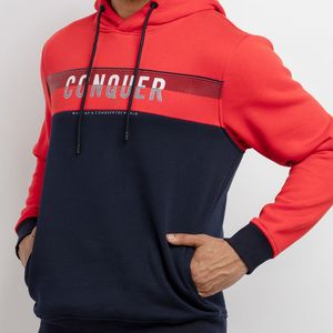 Vêtements de sport tendance pour hommes, survêtements d'entraînement 100% coton, survêtements de gros personnalisés avec logo personnalisé - Product Image 3