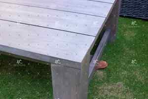 Moderno PE mimbre muebles de exterior precio competitivo esquina sofá conjunto para jardín sala de estar hoteles y apartamentos - Product Image 3