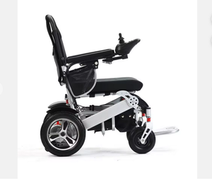 *Esperando por su recogida* Silla de ruedas eléctrica plegable con batería de litio, reclinable para personas con discapacidad - Product Image 1