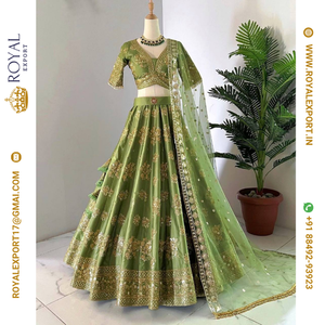 Nouveau beau design Collection Lehenga Choli au tarif de gros par Royal Export Surat - Product Image 5