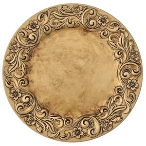 <b>Set</b> of <b>6</b> Classic Design Chrome Color Premium Design Chrome Color Charger Plate in Wholesale Prices With Sizes 13 Inches - Product Image 4