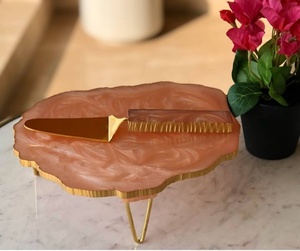 Premium <b>Resin</b> Cake Stand for Dessert, Cupcake & Cake Display - Product Image 4