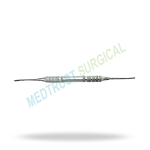 Elevador Dental Pequeño para Dientes Deciduos, Elevador Quirúrgico para Extracción de Dientes Primarios y Elevación de Raíces - Product Image 3