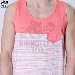 เสื้อกล้ามไร้รอยต่อระบายอากาศได้ดีสำหรับออกกำลังกายในยิมทำจากไม้ไผ่แห้งเร็วโลโก้ตามสั่งสำหรับผู้ชาย - Product Image 4