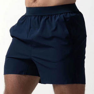 Shorts de sport pour homme, 100% polyester, logo personnalisé, vêtements de sport actifs, entraînement athlétique - Product Image 2